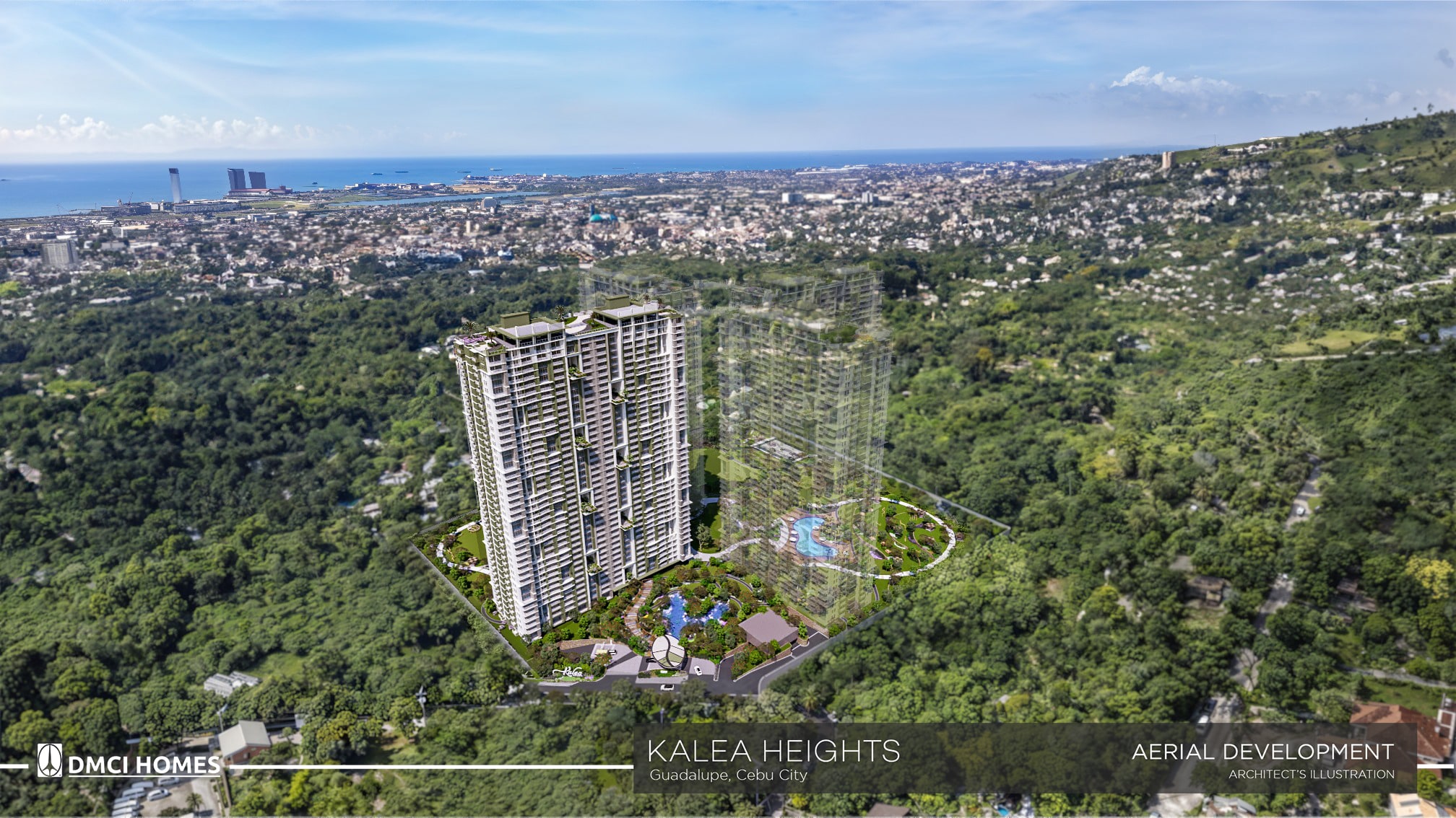 Kalea Heights aerial view